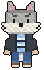Alex, Alex: the wolf this member of your team is drawn as on the floor